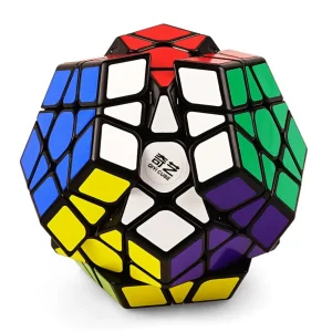 Megaminx Magic Cube 3x3 Stickerless Dodecahedron Speed Cubes Brain Teaser Twist Puzzle Toy