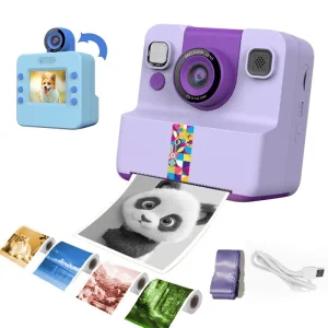 Digital Children Camera For Photography Mini Printer Portable Thermal Instant Print Photo Kids Camera 2.4inch HD Video Toy Gifts