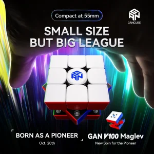 [JudyCube] GAN V100 Maglev UV 3X3 Magnetic Magic Cube Fidget Toys GAN V100 leap Year of the Horse Limited Edition Cubo Magico