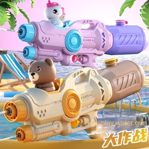 2025 New Unicorn ，Ducks，Brown bear，Water Gun Toys Bursts Children's High-pressure Automatic Water Spray Children's Toy Guns
