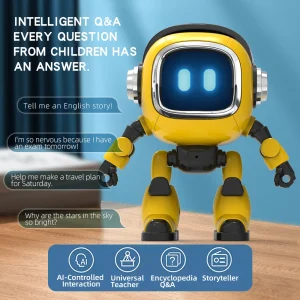 DeepSeek AI English Version Intelligent Robot Kids Toy Voice Interactive Dialogue Educational Desktop Toy With Smart Conversatio